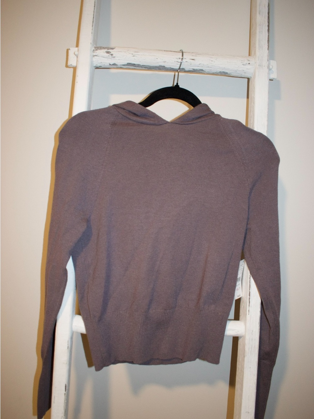 Women’s Hooded Knit Sweater in Taupe